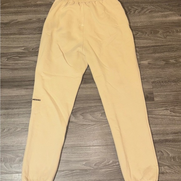 Meshki Hoodie+Sweatpant Oversized Outfit Large Matte Cream - Picture 6 of 6